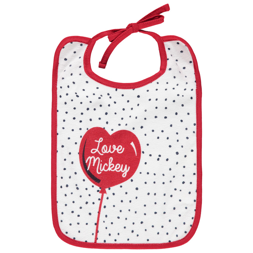 Babero lunares Mickey 