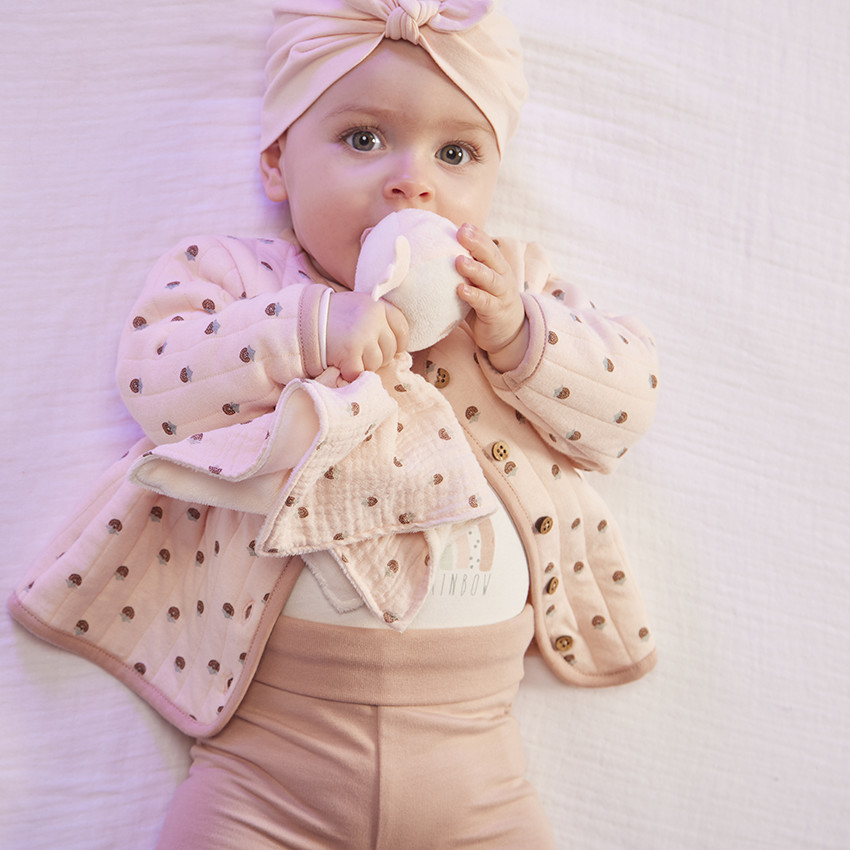 Conjunto de 4 piezas con turbante para bebe nina Orchestra