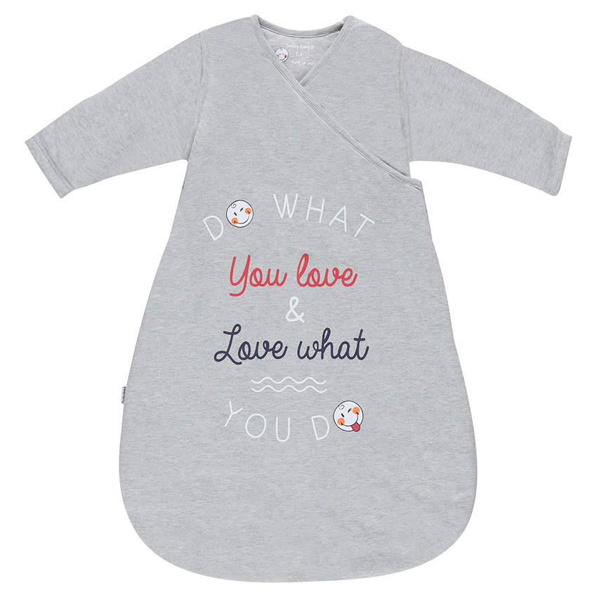 Saquito de punto con mangas desmontables y estampado ©Smiley  Additional Saquito de punto con mangas desmontables y estampado ©Smiley