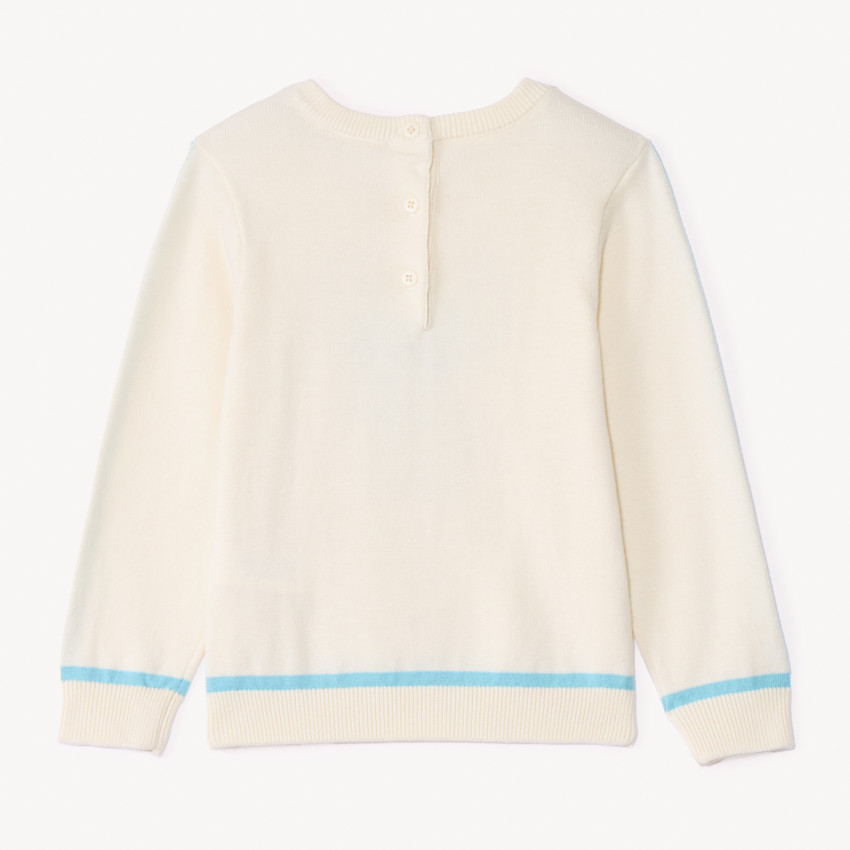 Pull manches longues tricot Stitch Disney pour bébé garçon  