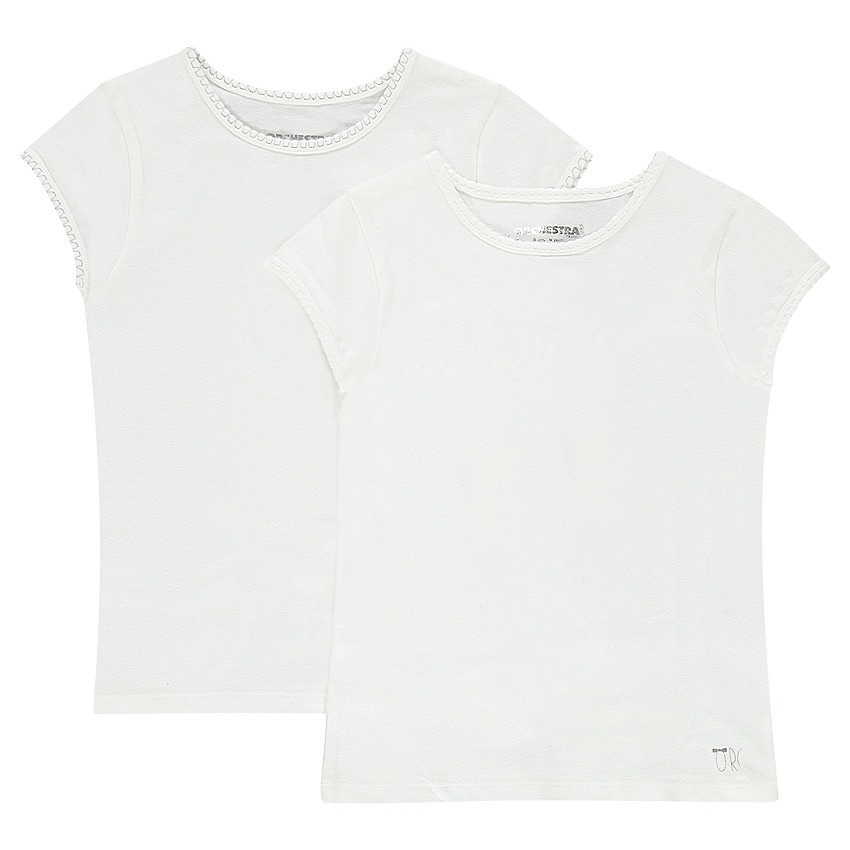 Pack de 2 camisetas interiores de manga corta  Additional Pack de 2 camisetas interiores de manga corta