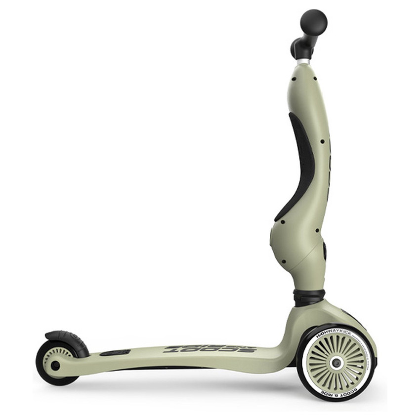 Highwaykick 1 Push & Go de Scoot & Ride en color Olive 