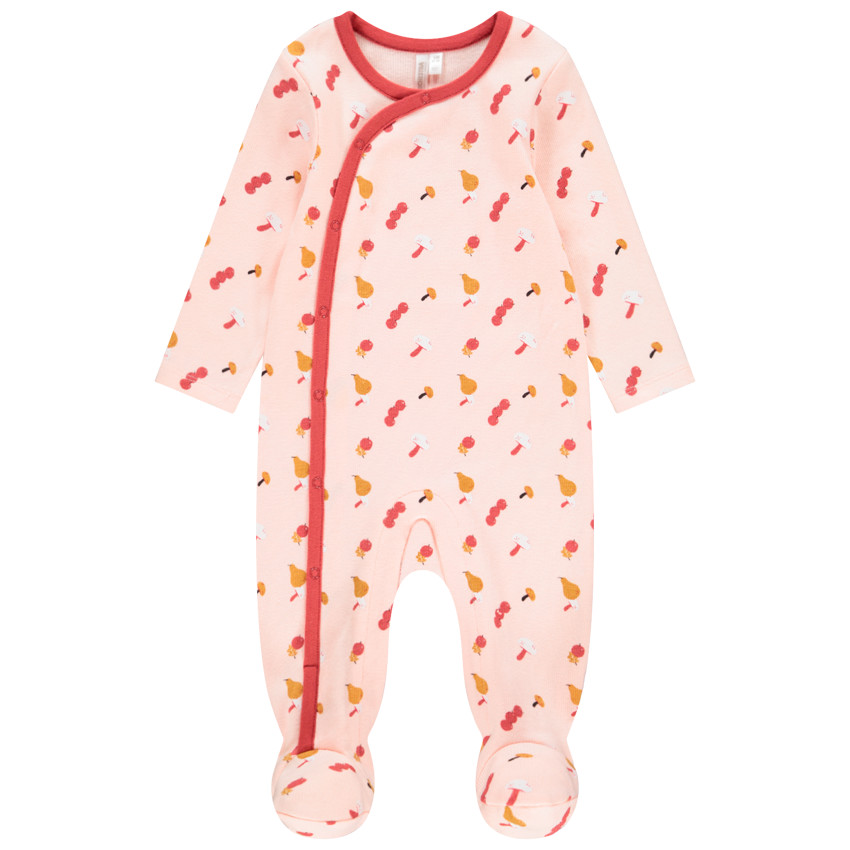 Pelele de jersey con estampado de peras 