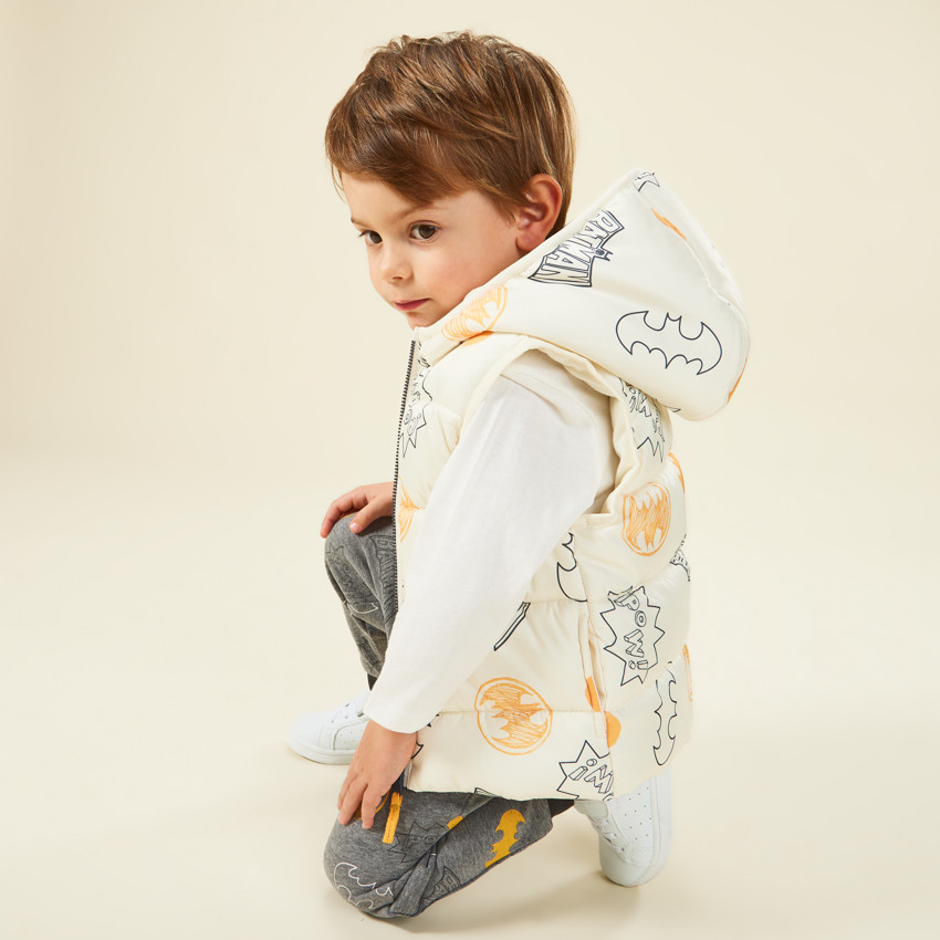 Doudoune sin mangas Batman Warner para bebe nino Orchestra