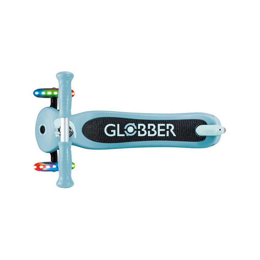 Trottinette à 3 roues Primo Lights bleu sarcelle 