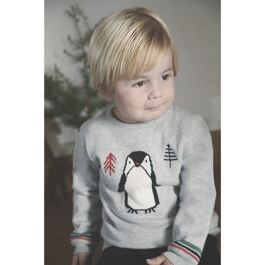 Jersey print pingüino 