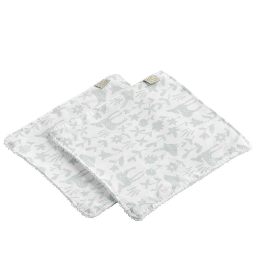 Trousse de toilette + carrés en éponge - Promenons nous 