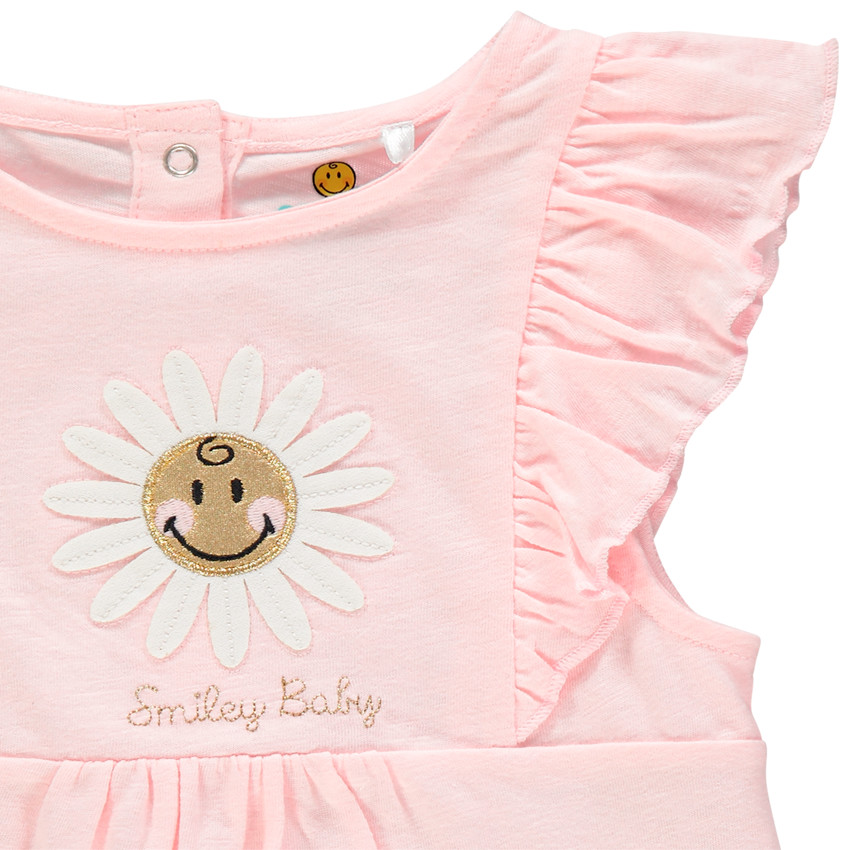 Mono corto motivo margarita Smiley Baby  Additional Mono corto motivo margarita Smiley Baby