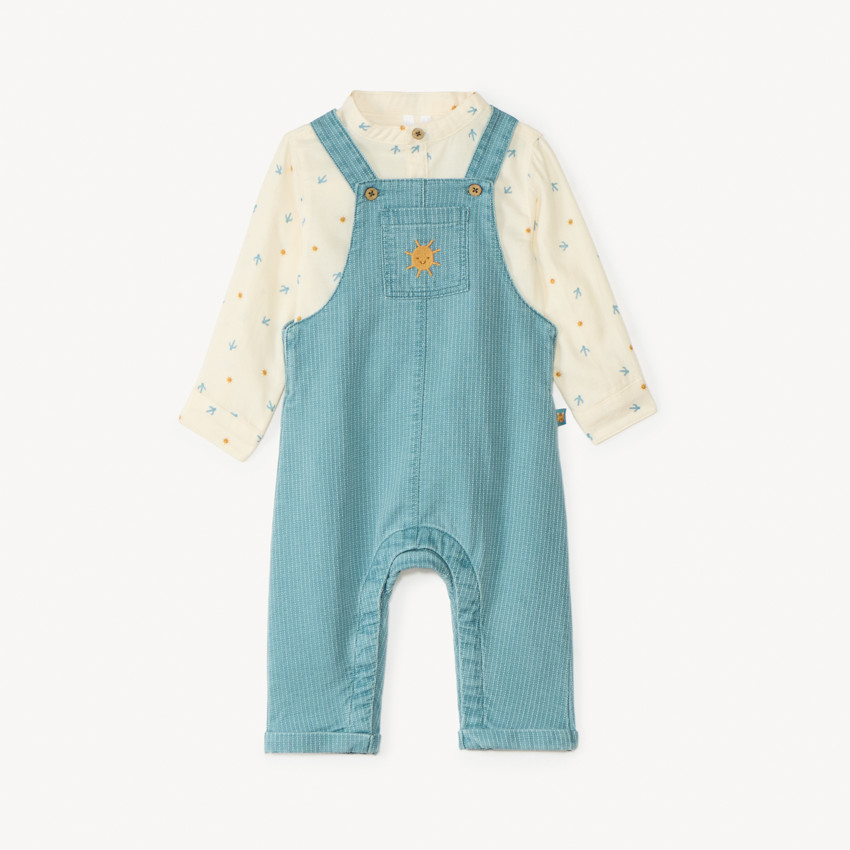 Conjunto de 2 piezas con pichy para bebé niño 