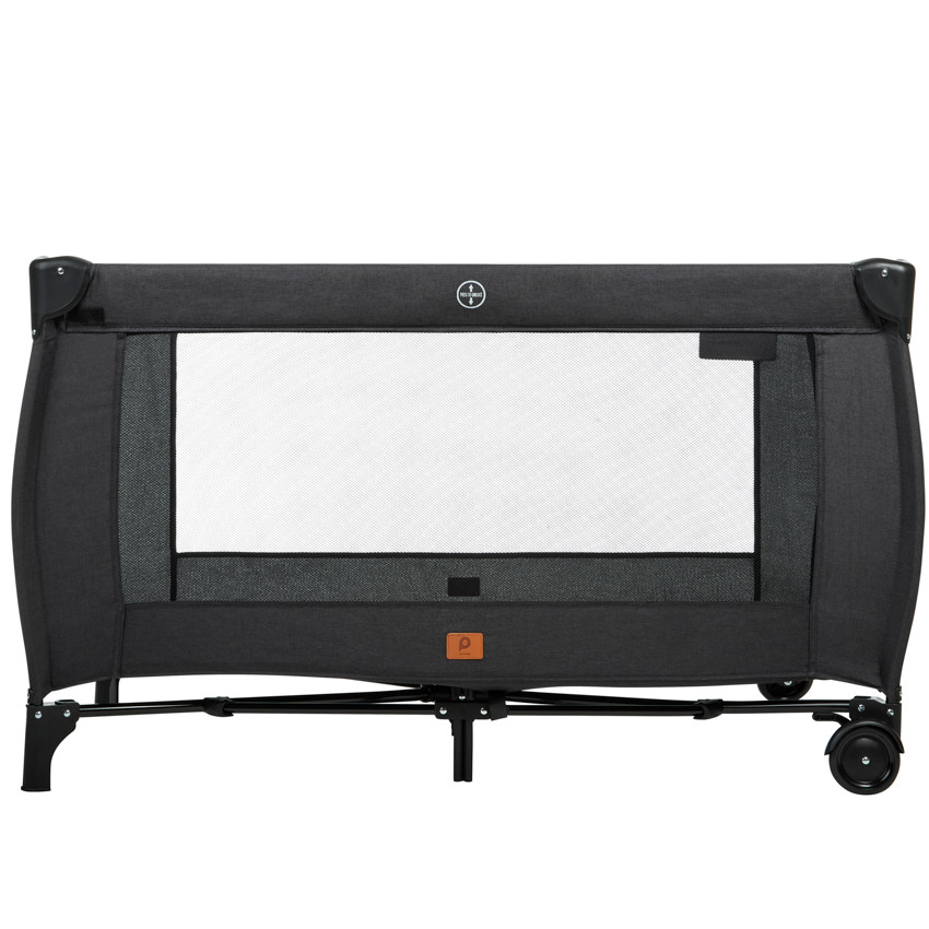 Cuna de viaje con accesorios Top All In negro 