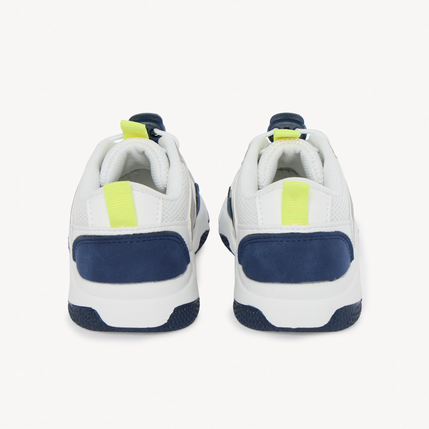 Zapatillas deportivas de malla con freno para niño 