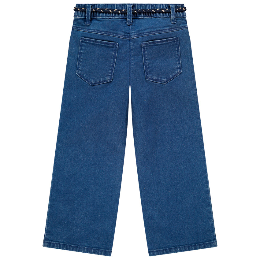 Jeans efecto lavado con cinturón  Additional Jeans efecto lavado con cinturón