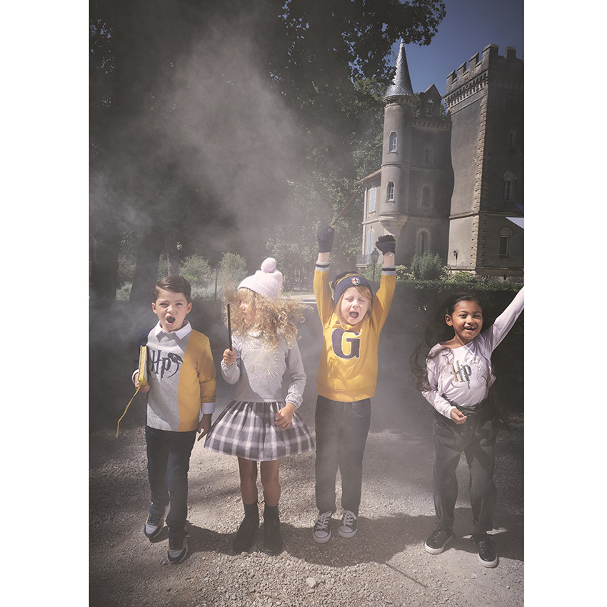 Guantes con rayas a contraste 