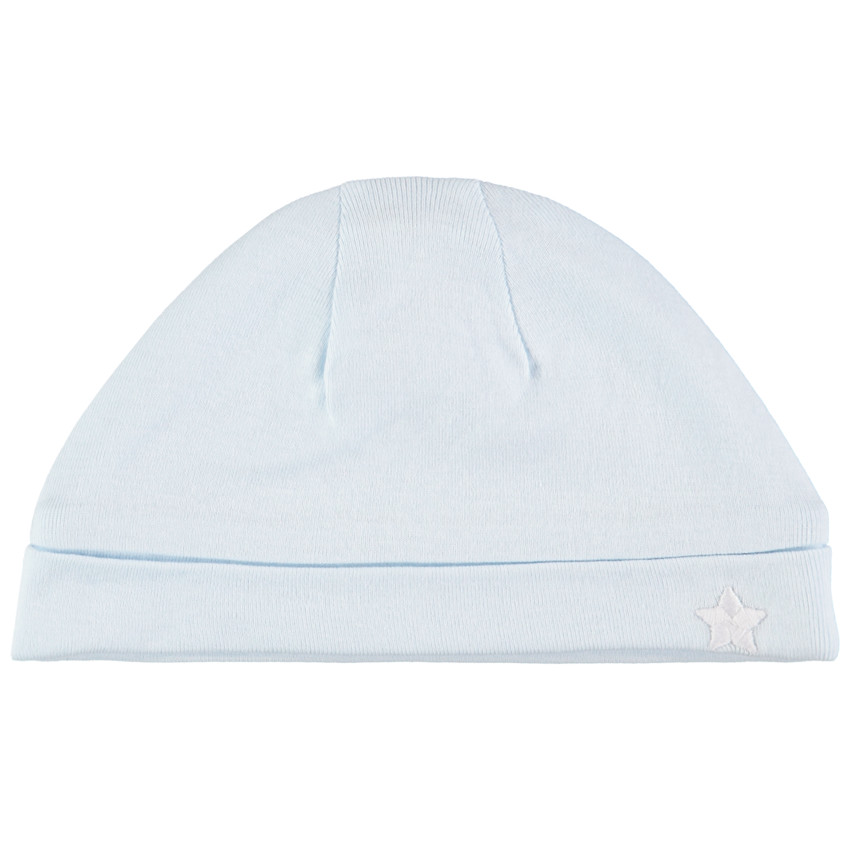 Gorro de algodón ecológico con dibujo bordado 