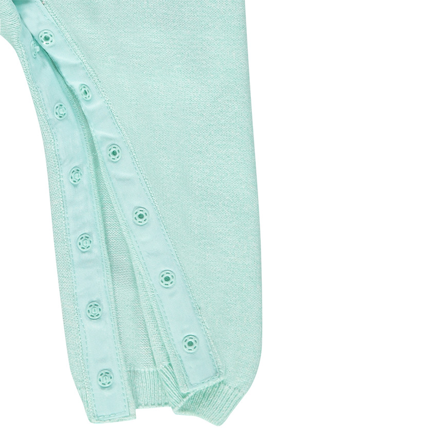 Mono de punto con dibujo ©Smiley Baby de jacquard 