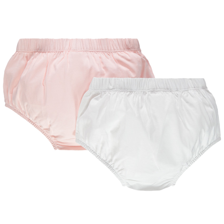 Pack de 2 braguitas lisas de algodón orgánico  Additional Pack de 2 braguitas lisas de algodón orgánico