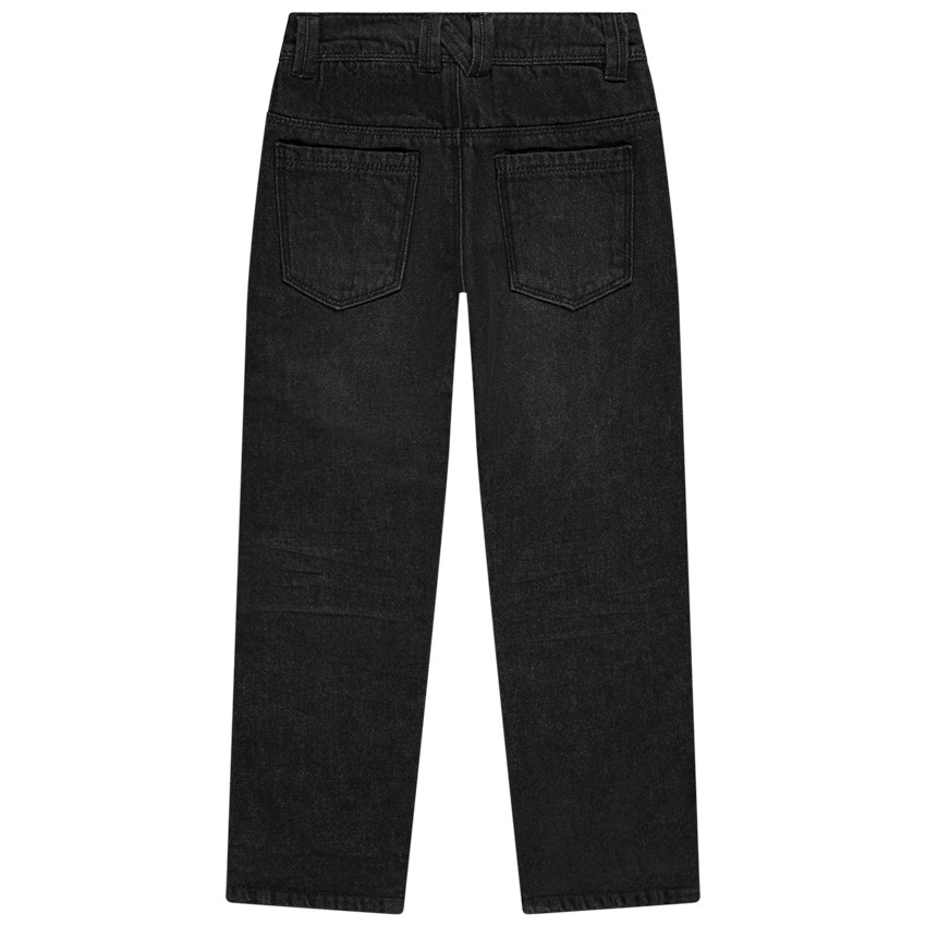 Jean recto forrado de micropolar para niño 