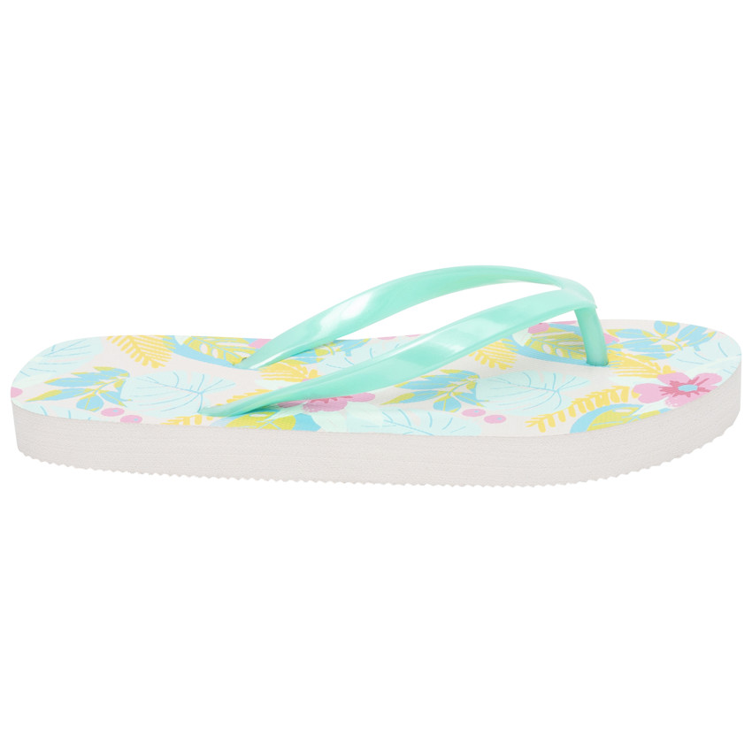 Tongs impresas de fantasía "all-over" para niña con tira según la edad 