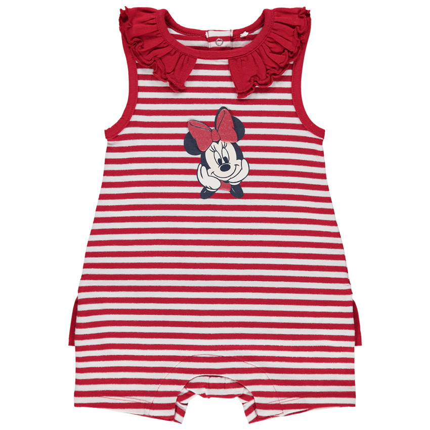 Mono corto de rayas y estampado de Minnie con brillo  Additional Mono corto de rayas y estampado de Minnie con brillo