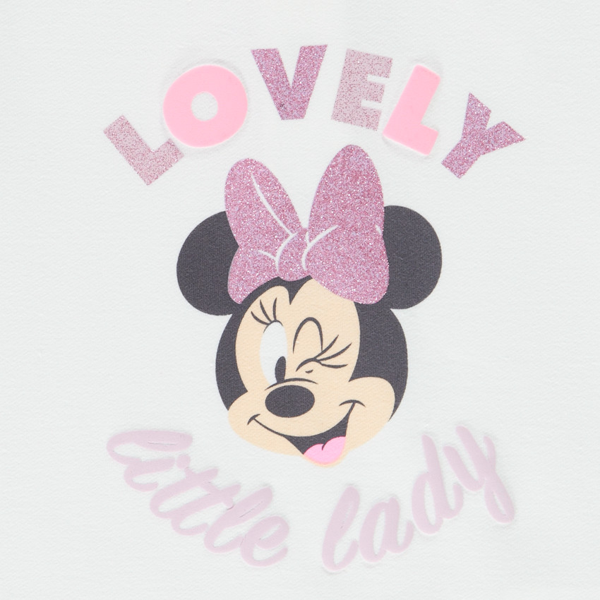 Conjunto de felpa sudadera + pantalón Minnie Disney para bebé niña 