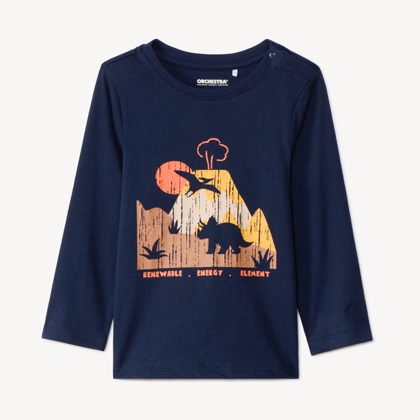 T-shirt manches longues printé pour bébé garçon 