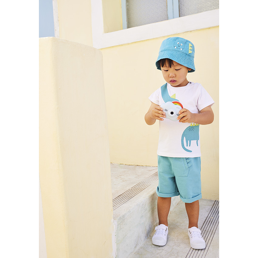 Bob print lúdico 3D dinosaurio para bebé niño 