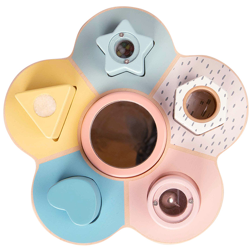 Puzzle 6 cubos sensoriales - Crazy colors 2.0 