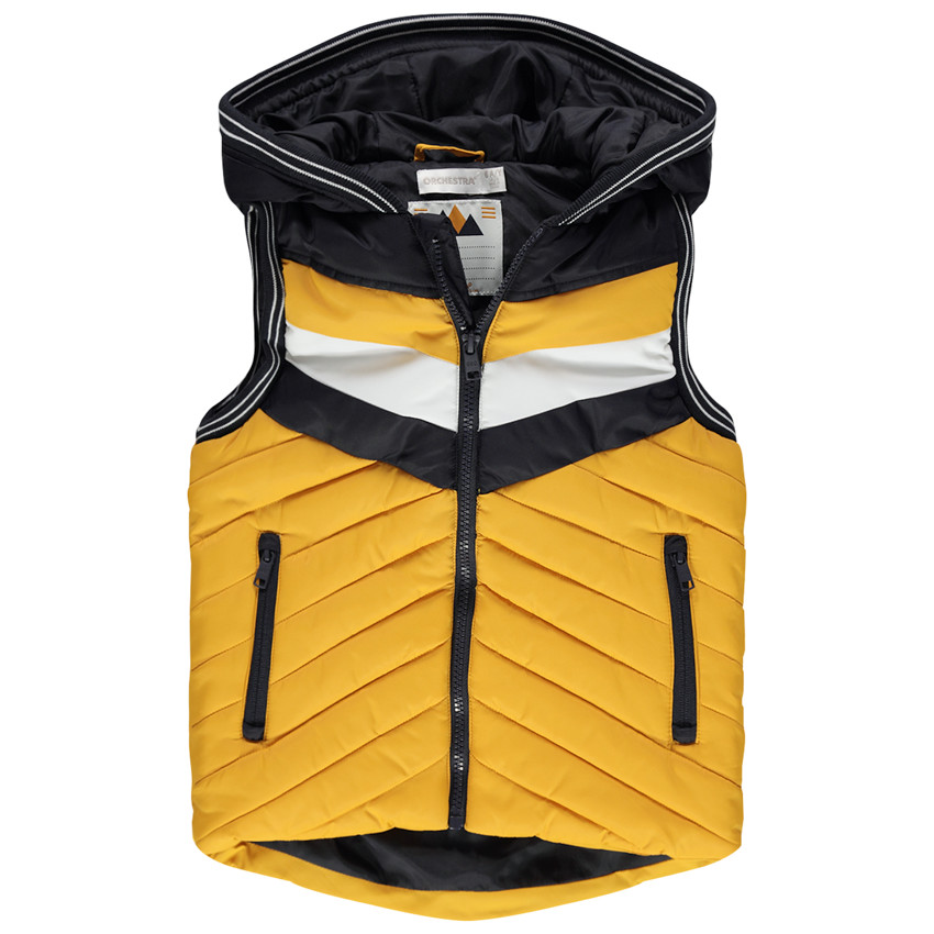 Doudoune matelassée contrastée 