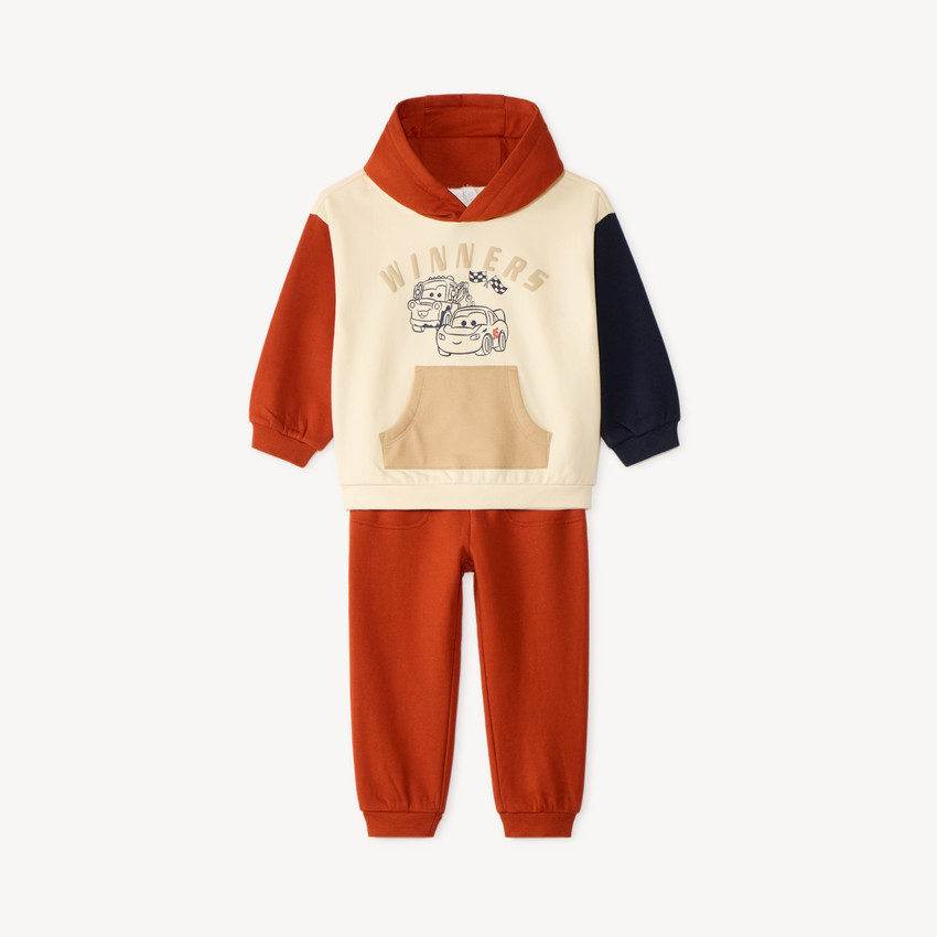 Conjunto de chándal para bebé niño con estampado de Flash McQueen y Martin de Disney Pixar. 