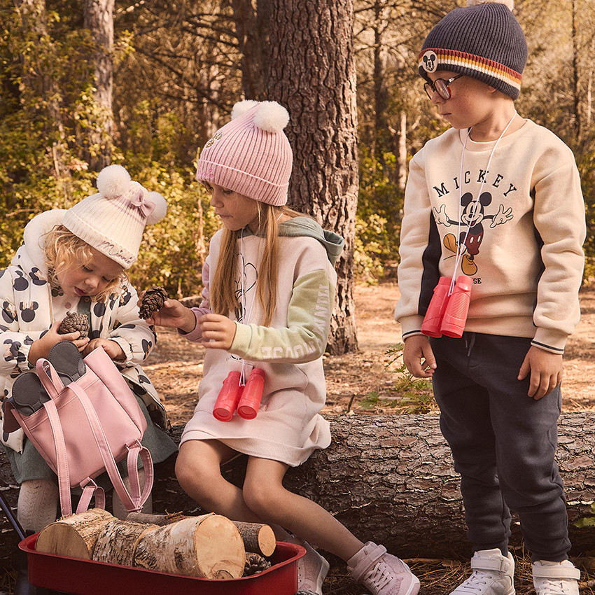 Chaleco acolchado Minnie Disney para bebé niña con forro de sherpa 