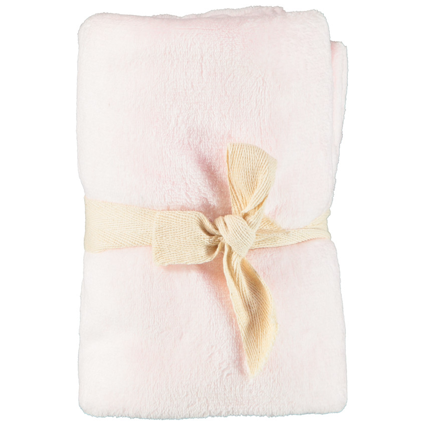 Manta de sherpa unicolor 75 x 75 cm 