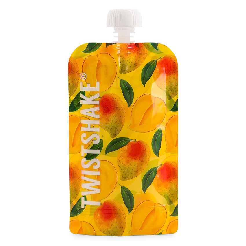 Set de 5 gourdes réutilisables 220 ml - Fruits  