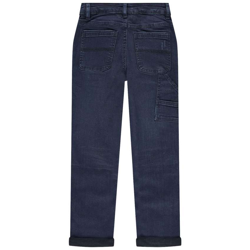 Jeans tipo carpintero efecto gastado  Additional Jeans tipo carpintero efecto gastado