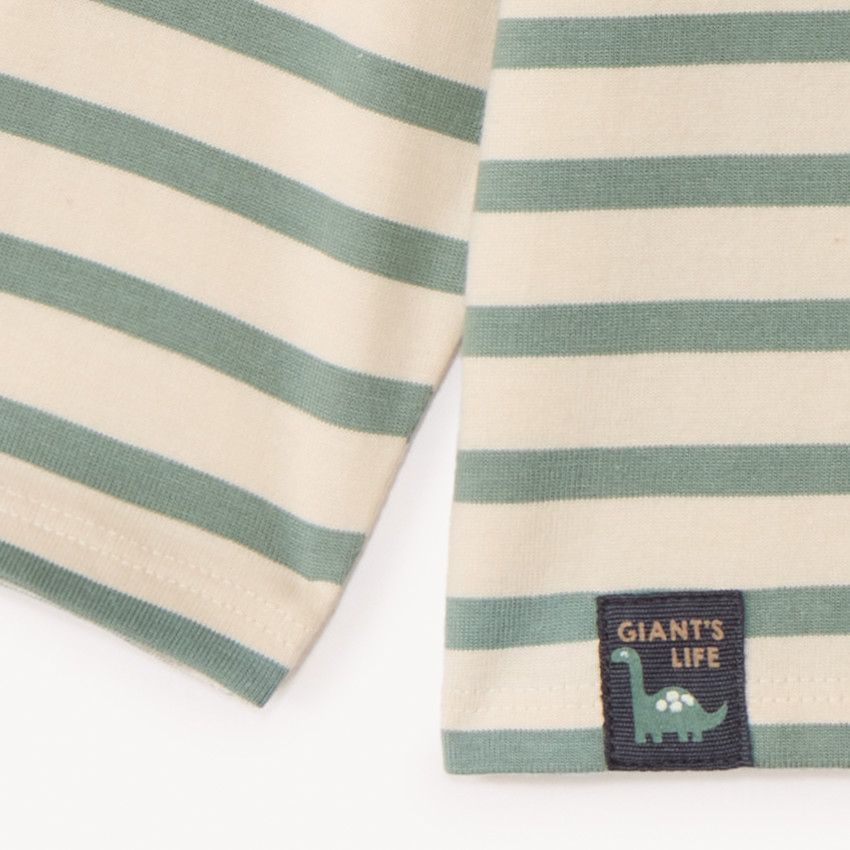 Marinière à poche décorée pour bébé garçon 