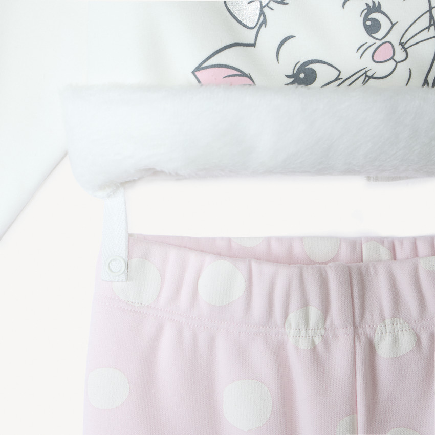 Set pyjama Marie Disney pour bébé fille avec finitions différentes selon l'âge 