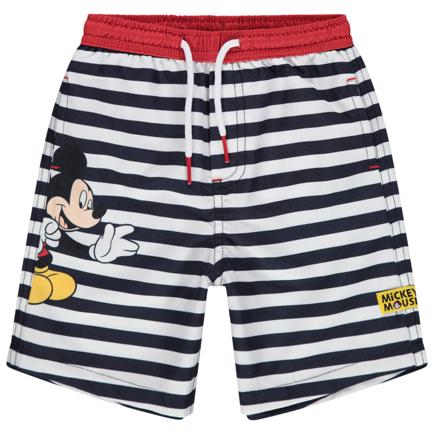 Short de baño rayas Mickey  