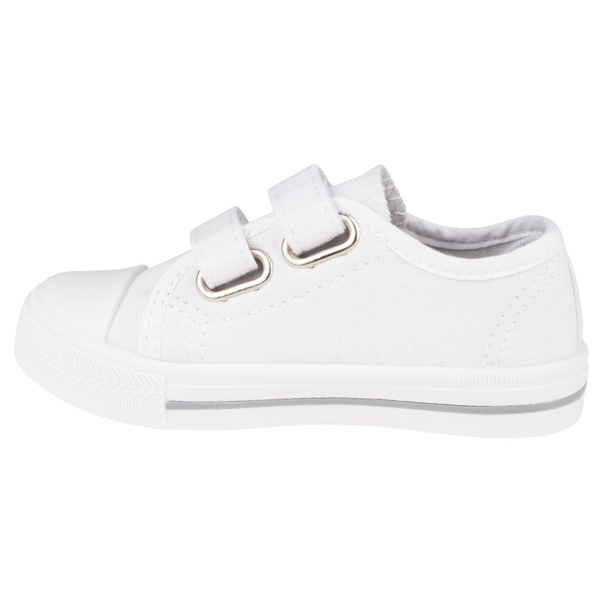 Zapatillas de deporte de caña baja con velcro de tela 