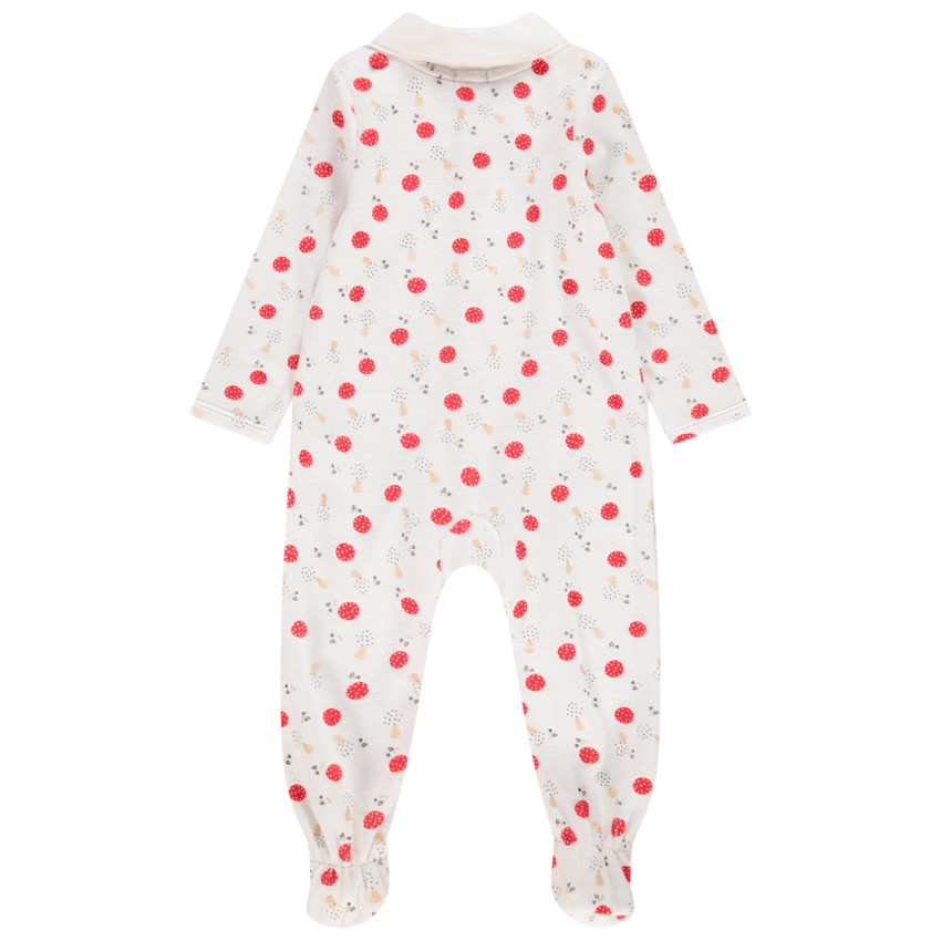 Pelele terciopleo motivo navideño 