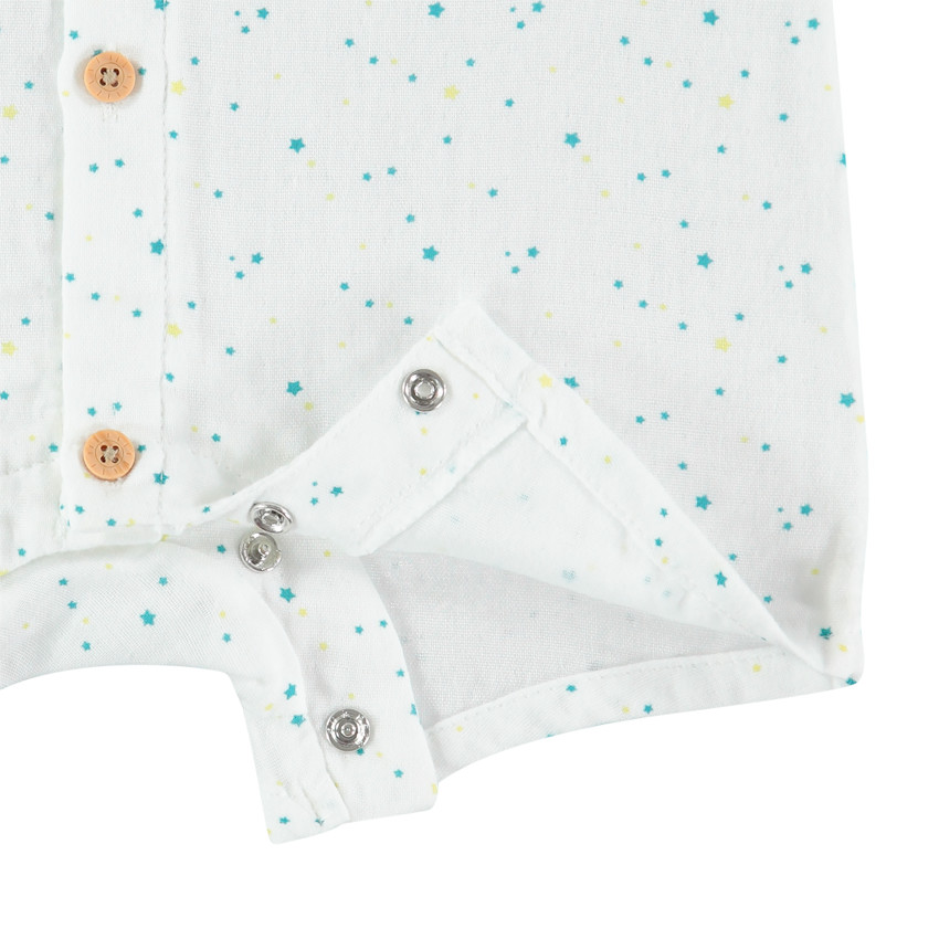 Mono corto con estampado all over de estilo retro  Additional Mono corto con estampado all over de estilo retro