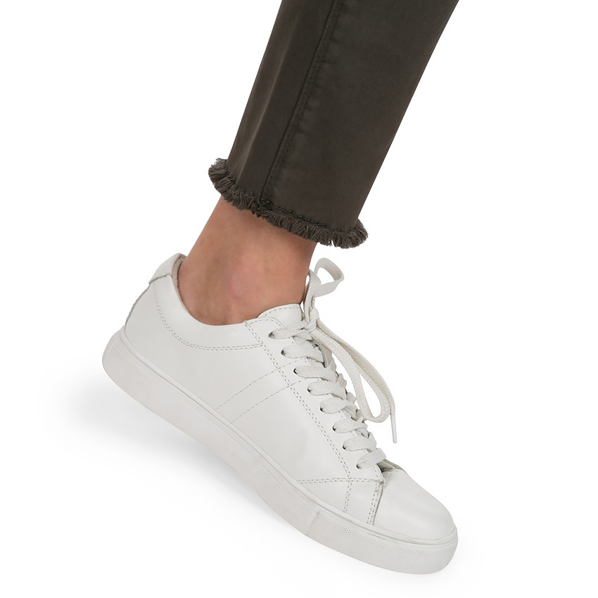 Pantalones para embarazada en twill corte slim con bolsillos 