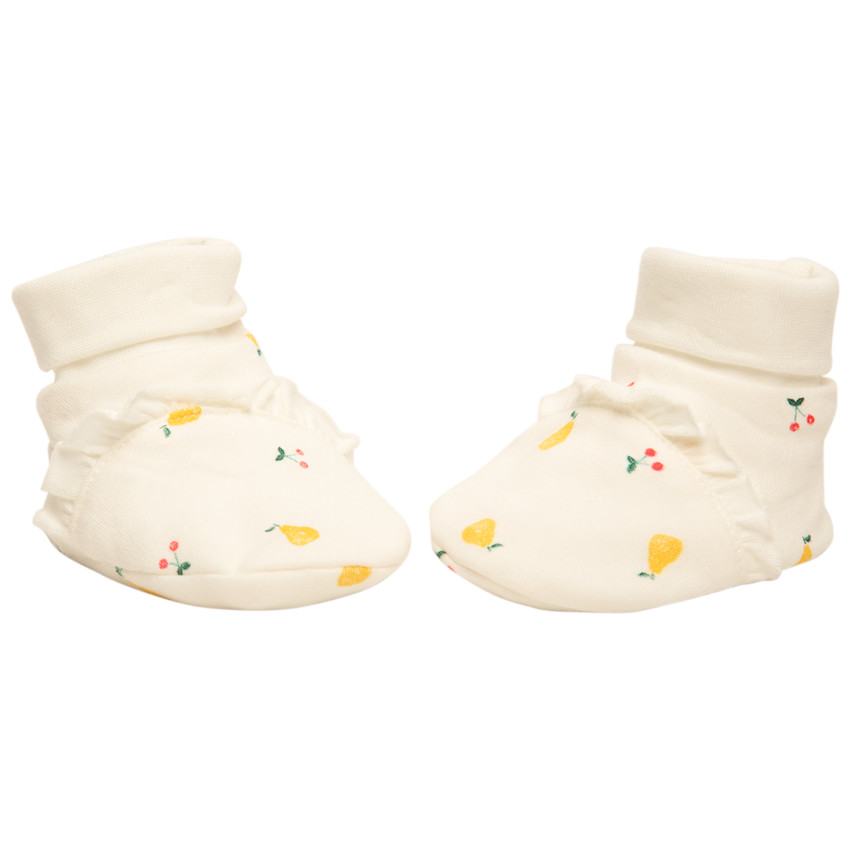 Patucos interlock con volante 