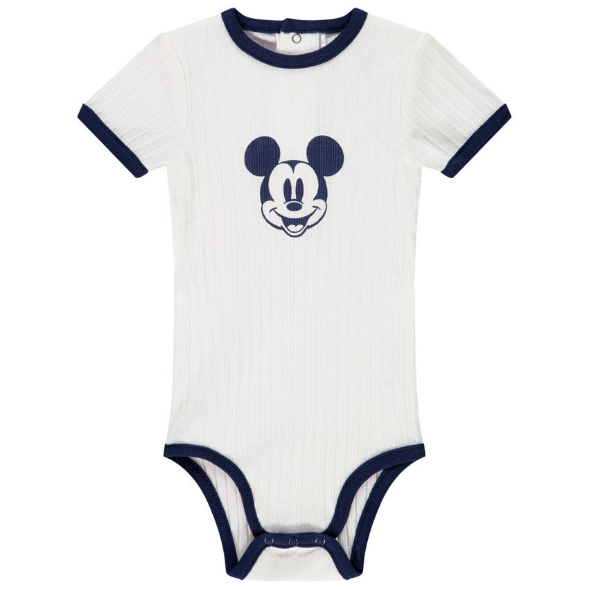 Body manches courtes Mickey Disney pour bébé garçon 