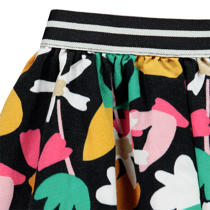 Falda corta estampado floral  Additional Falda corta estampado floral