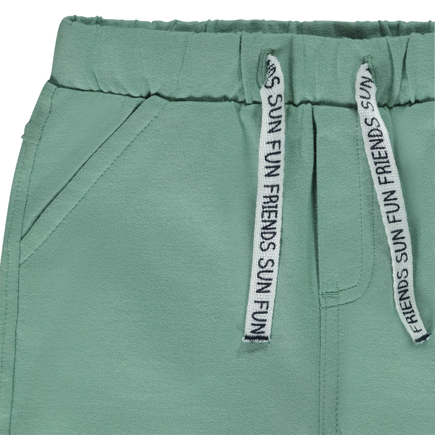 Bermudas de felpa lisa para bebé niño 