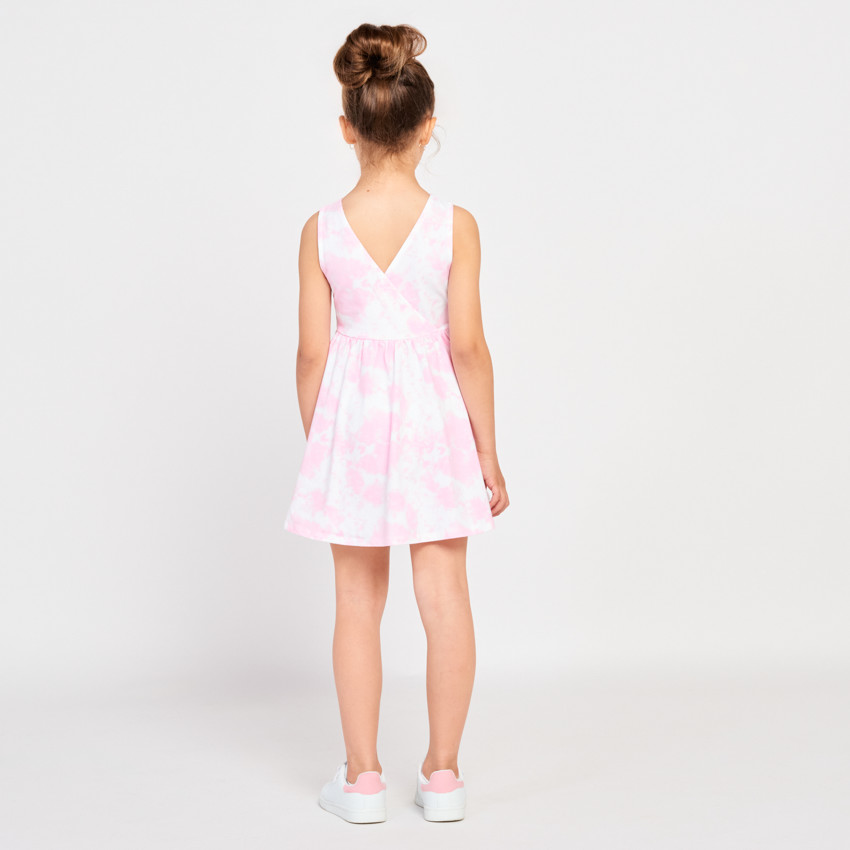 Vestido sin mangas efecto tie & dye Stitch Disney para niña 