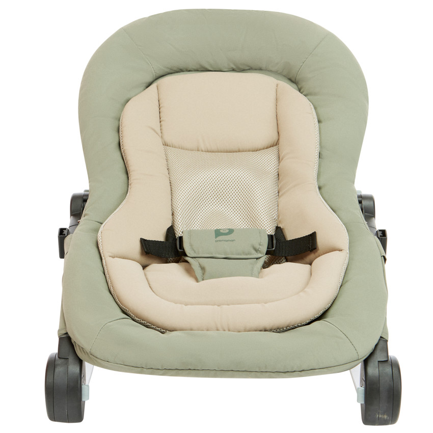 Transat Sluggy con arco de juegos caqui 