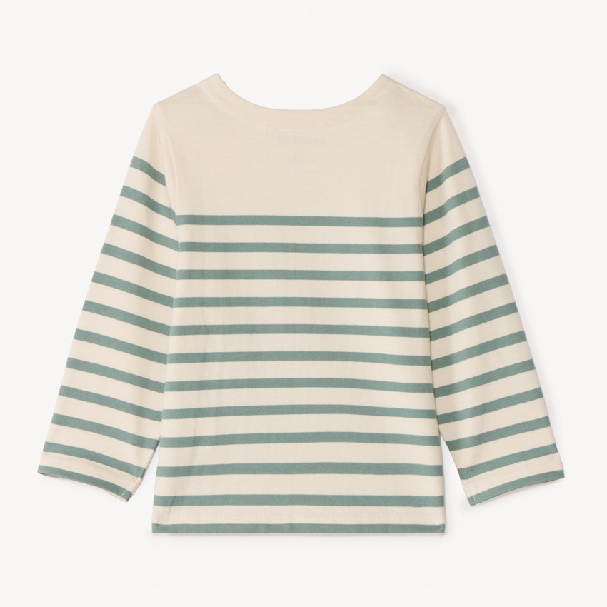 Marinière à poche décorée pour bébé garçon 