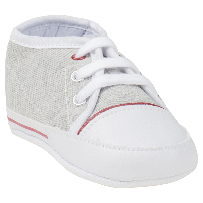 Zapatillas deportivas bajas flexibles de punto 