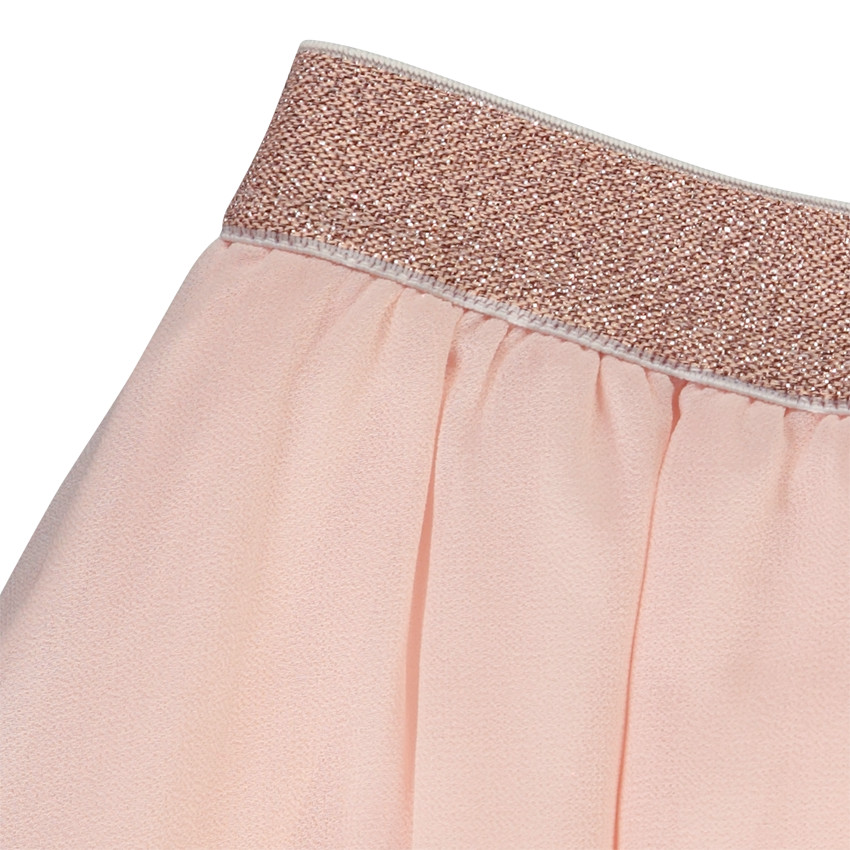 Falda skater de crepé con estrellas brillantes niña 