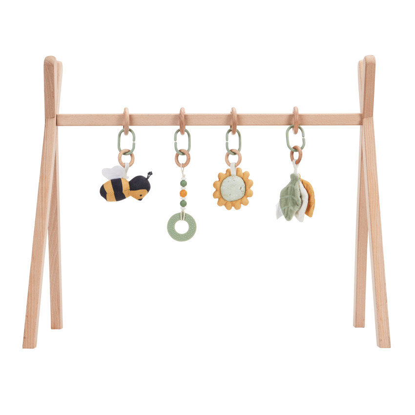 Set de 4 juguetes para arco actividades Promenade Bucolique verde 